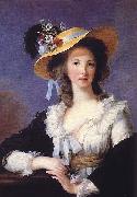 Portrait of the Duchess de Polignac, elisabeth vigee-lebrun